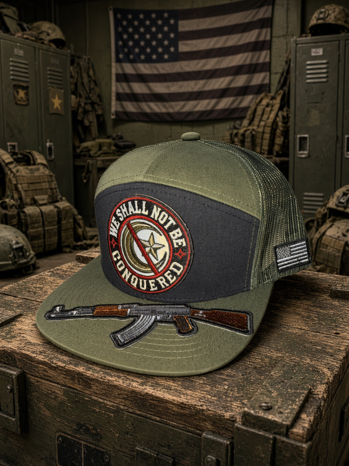 THE BATTALION — Premium Fully Loaded 7Panel-Hat
