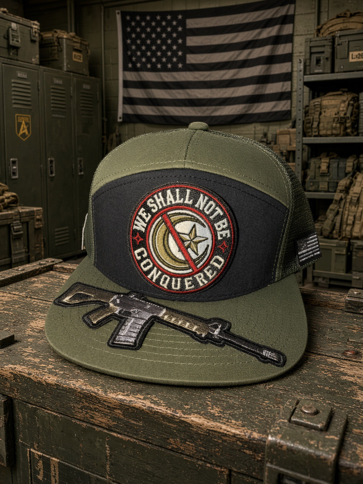 THE BATTALION — Premium Fully Loaded 7Panel-Hat