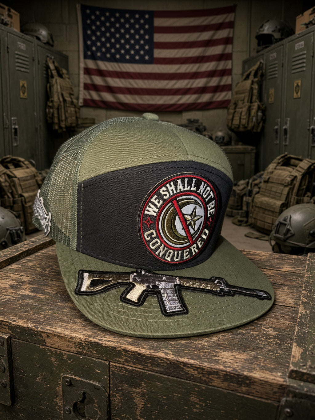 THE BATTALION — Premium Fully Loaded 7Panel-Hat