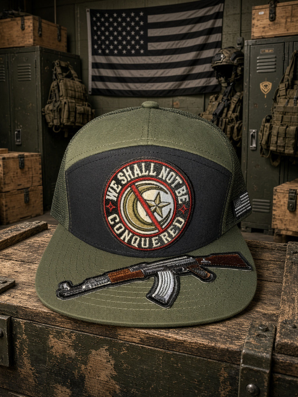 THE BATTALION — Premium Fully Loaded 7Panel-Hat