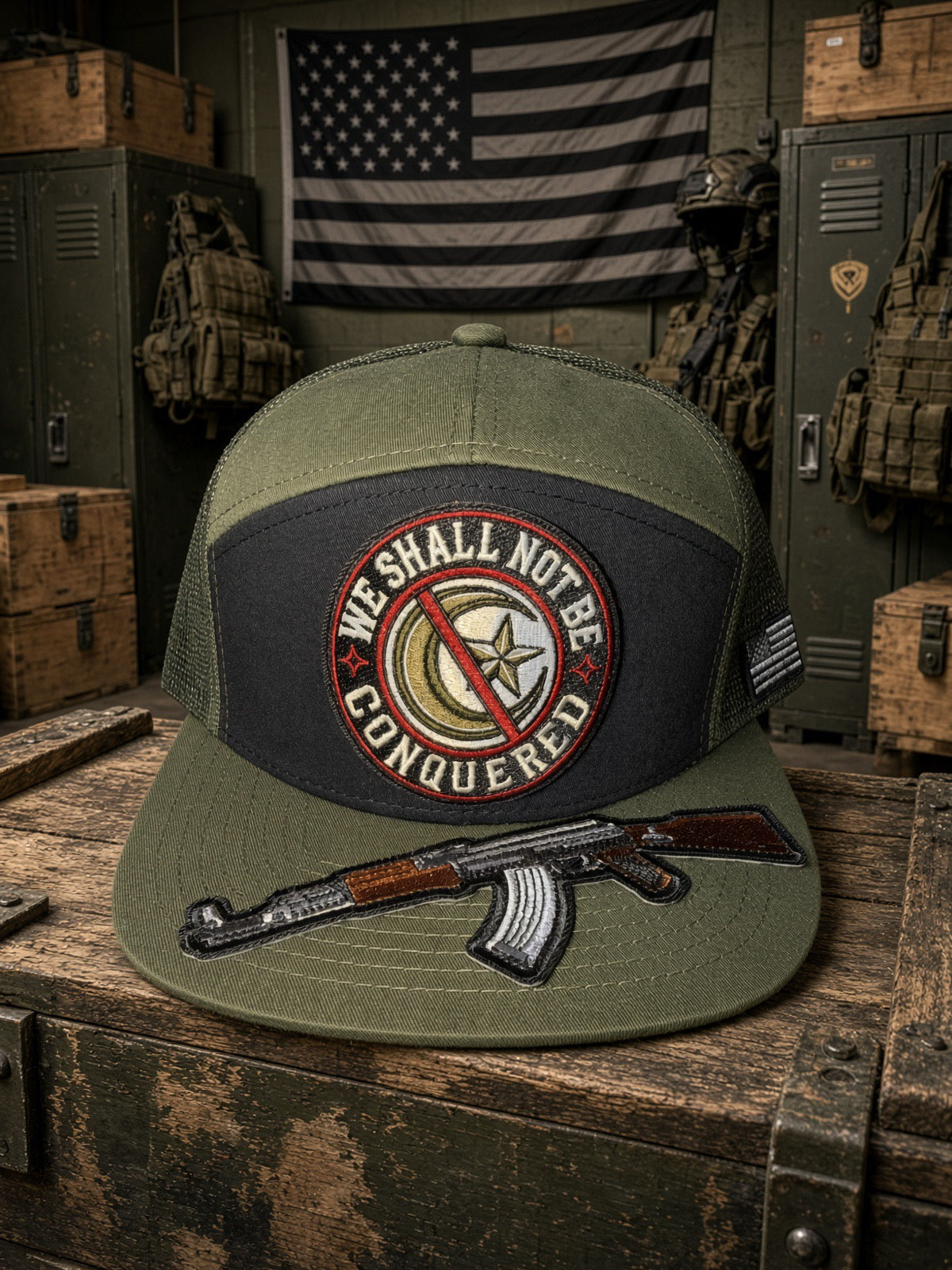 THE BATTALION — Premium Fully Loaded 7Panel-Hat