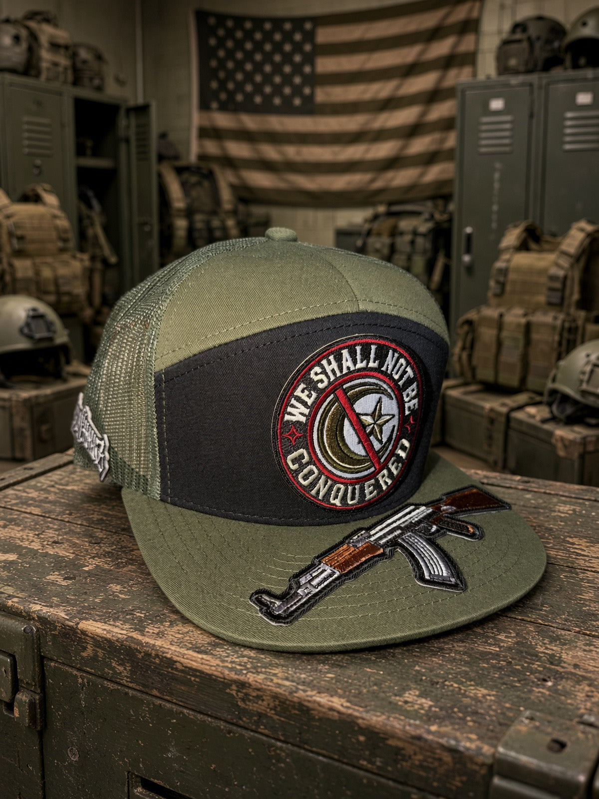 THE BATTALION — Premium Fully Loaded 7Panel-Hat