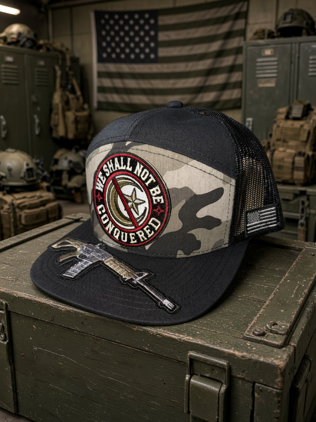THE STRIKE FORCE — Premium Fully Loaded - 7panel Hat