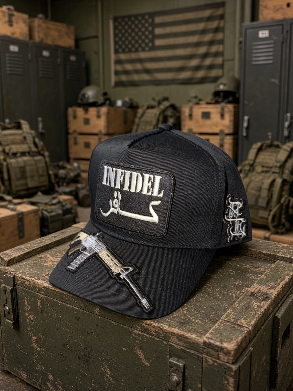 THE BLACK FLAG — Premium Fully Loaded - 5panel Hat