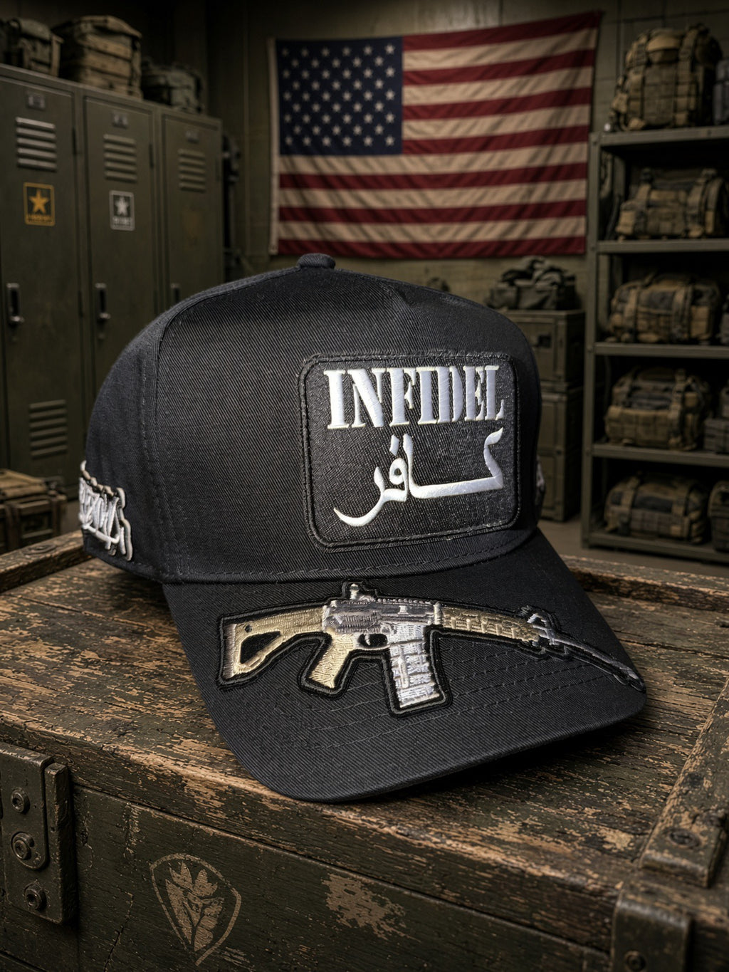 THE BLACK FLAG — Premium Fully Loaded - 5panel Hat
