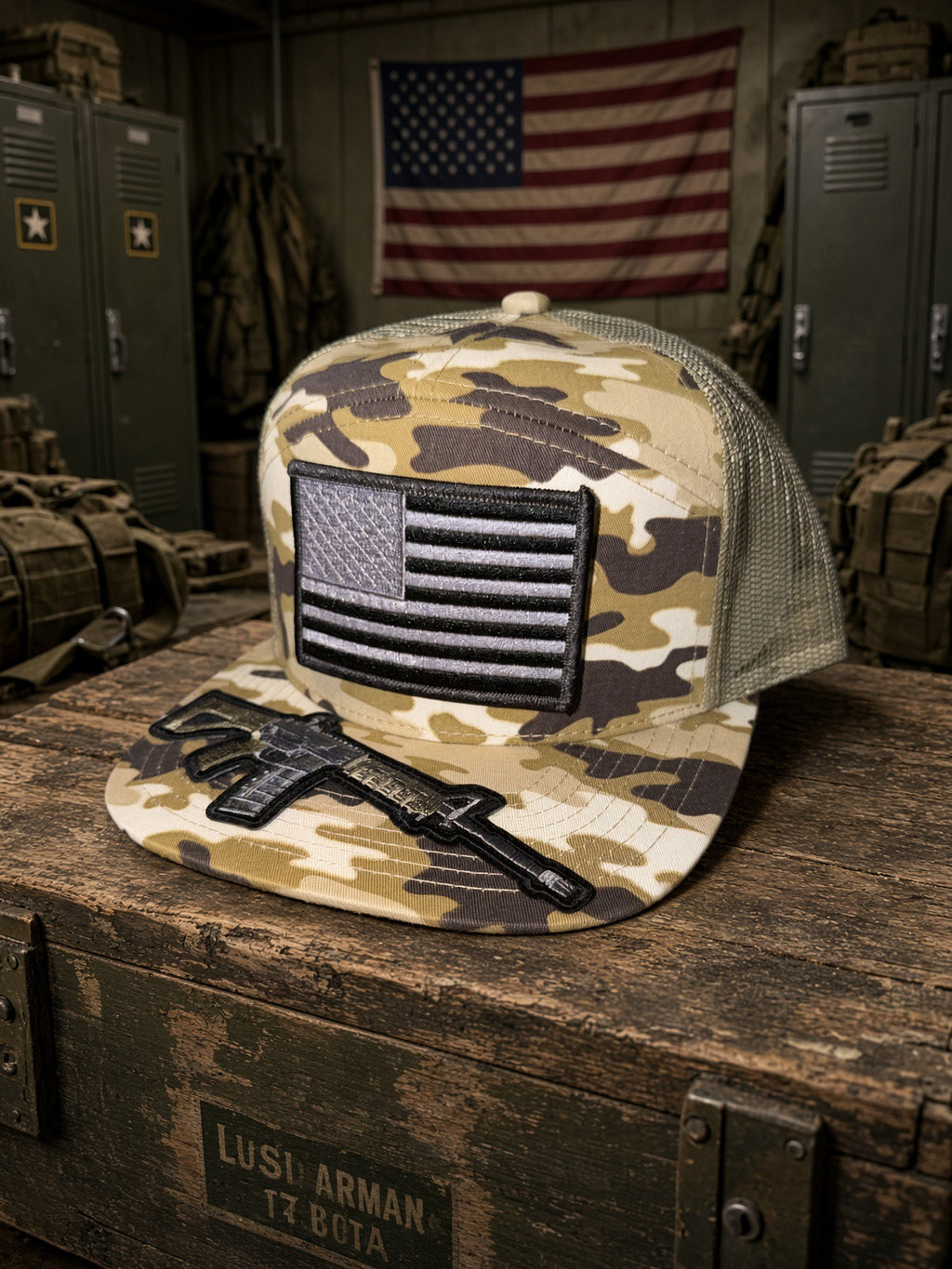 The Sandstorm 7panel hat