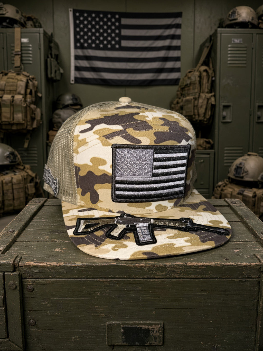 The Sandstorm 7panel hat