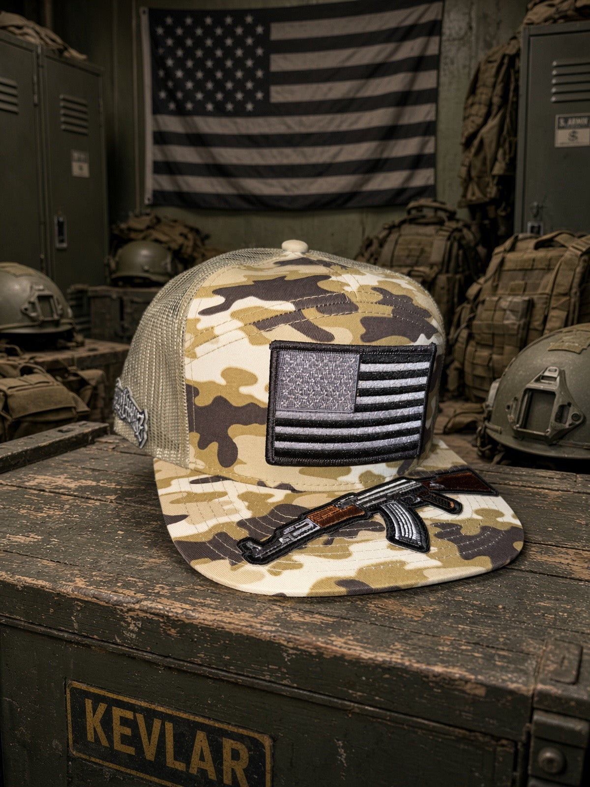 The Sandstorm 7panel hat