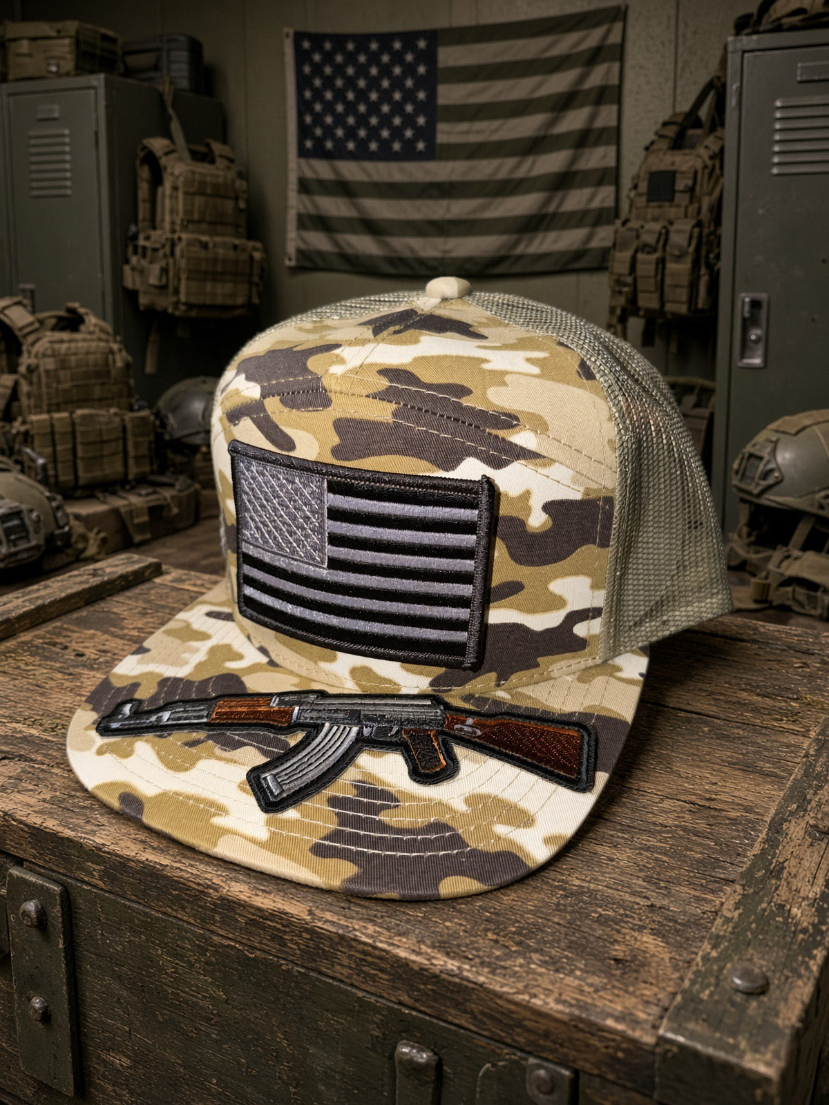 The Sandstorm 7panel hat