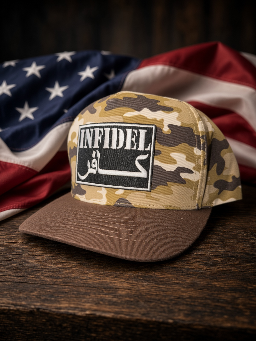THE WAR DADDY — FULLY LOADED 5-PANEL CURVED BILL SNAPBACK