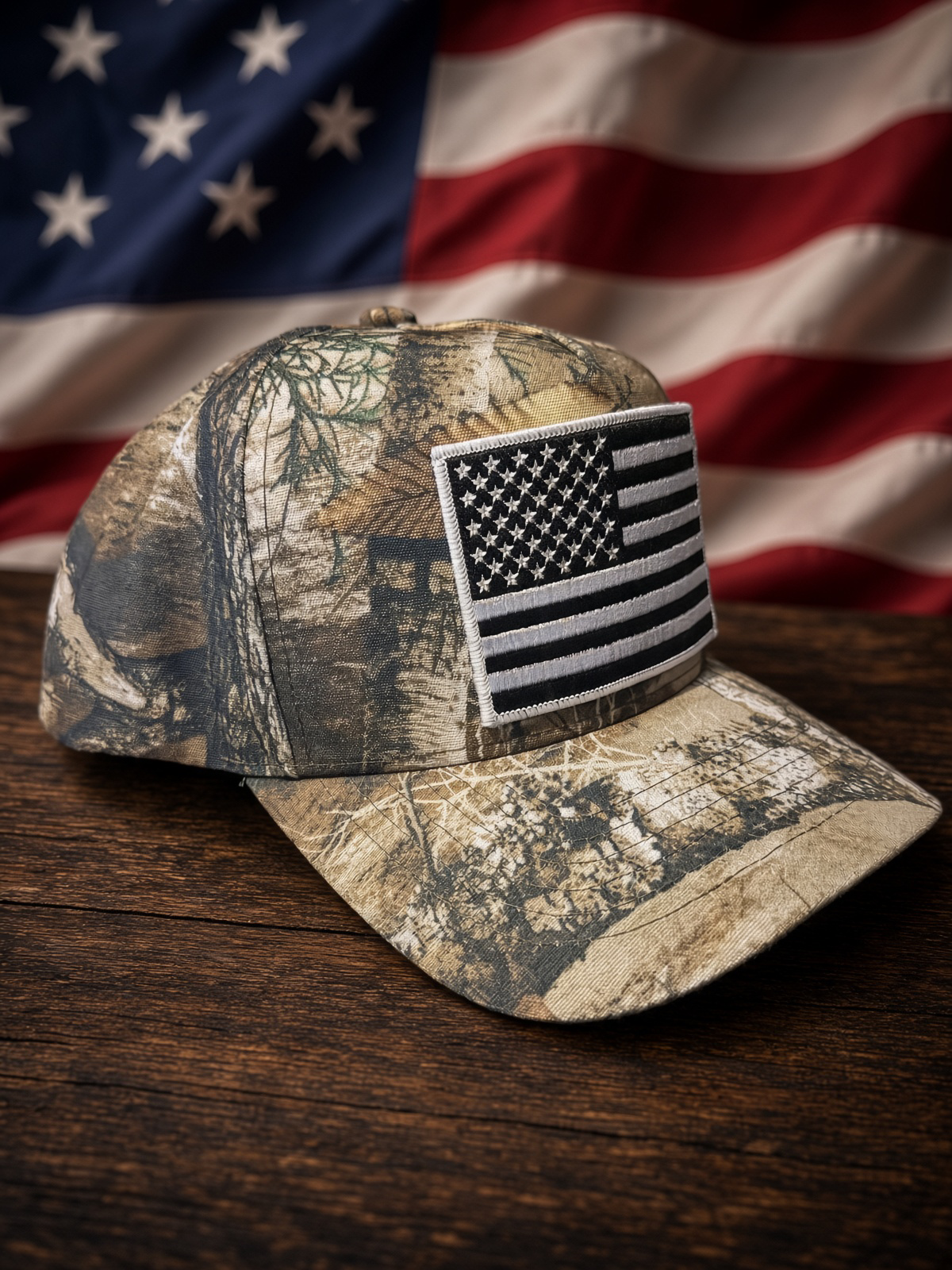 THE FULLY LOADED WOODSMAN — 5 PANEL mesh back