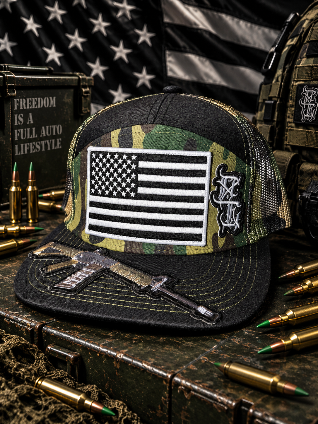 THE WAR HOUND
Premium Fully Loaded 7-Panel