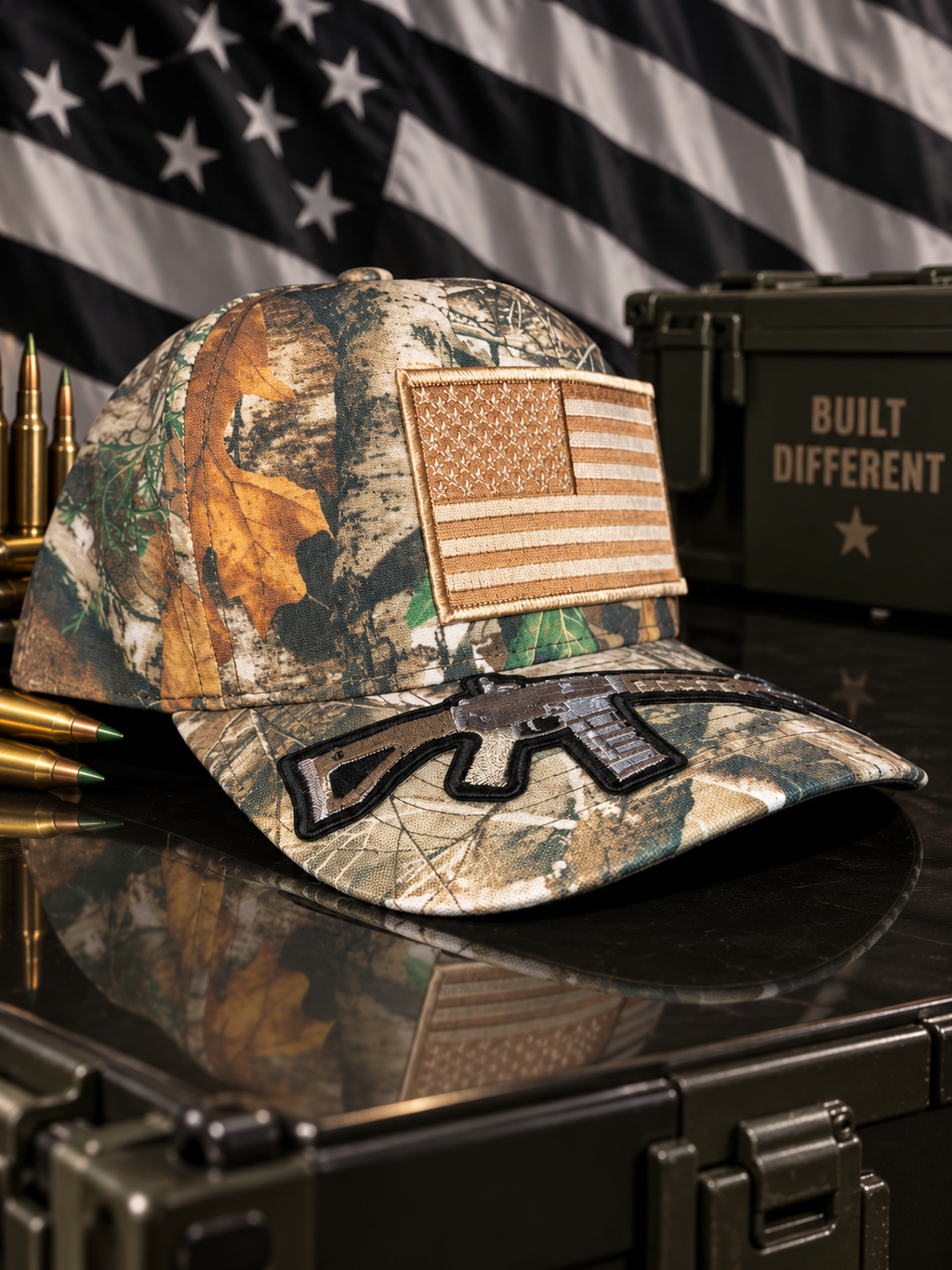 The Crossfire — hunting camo -5panel