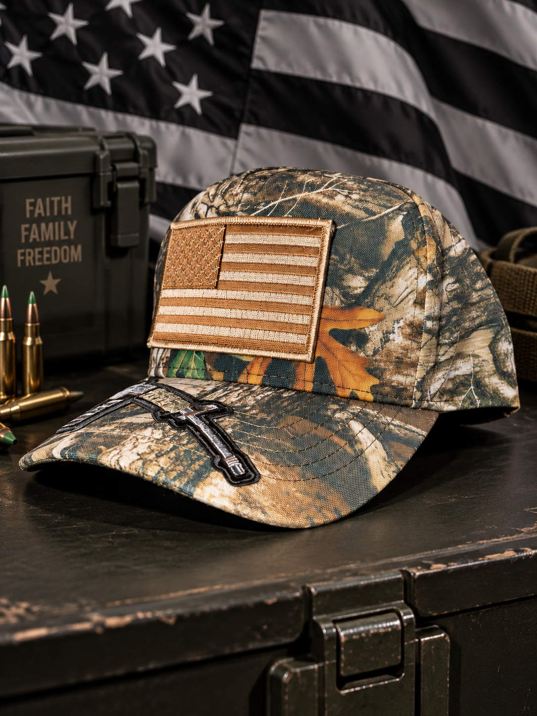 The Crossfire — hunting camo -5panel